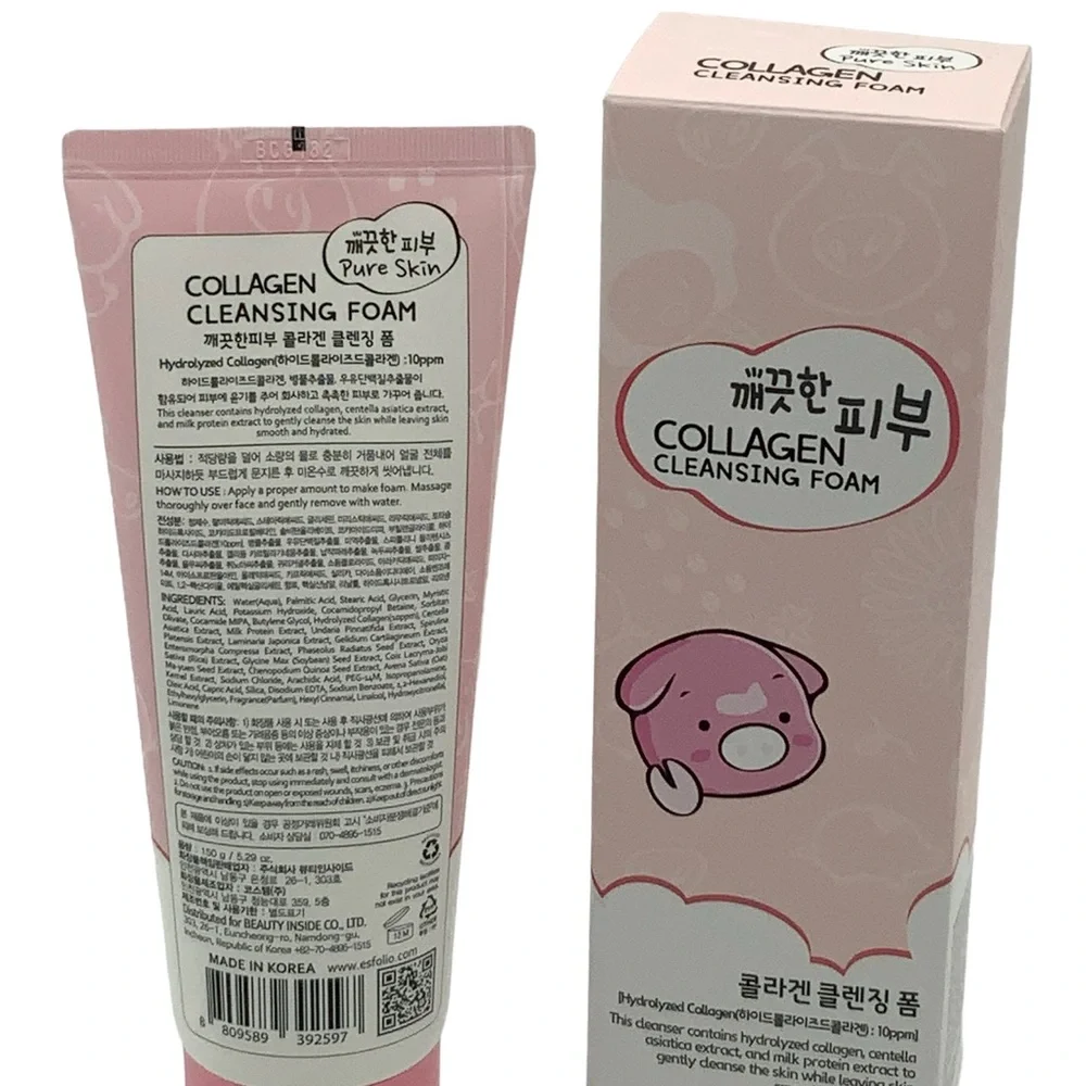 Collagen Cleansing Foam,‎ 5.20 OZ. Brand new. Made in Korea.